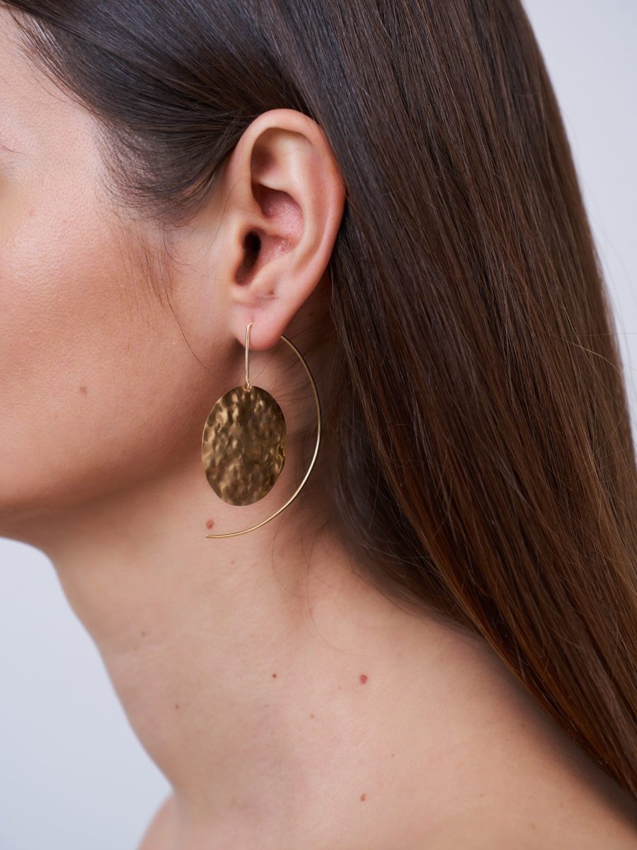 Jumbo Discs Earrings