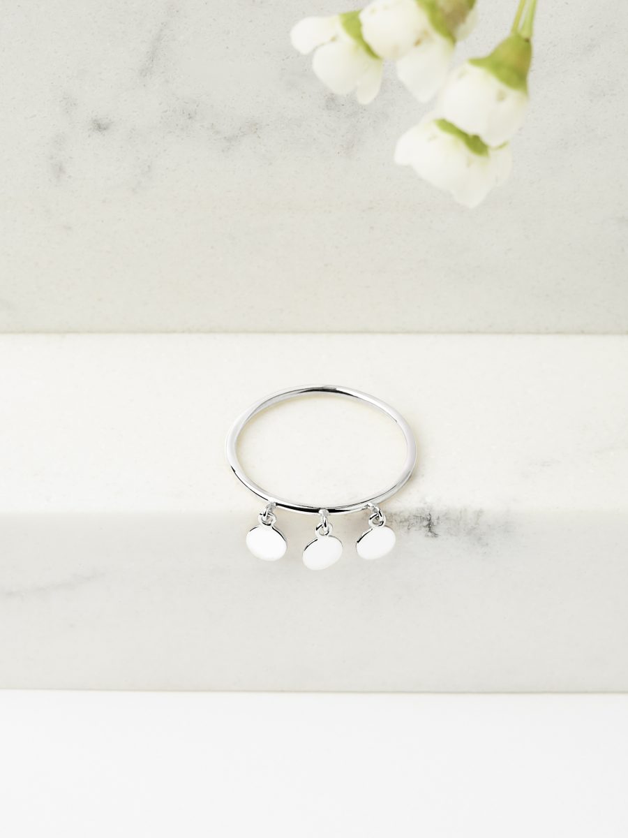Mini Coins Dangle Ring